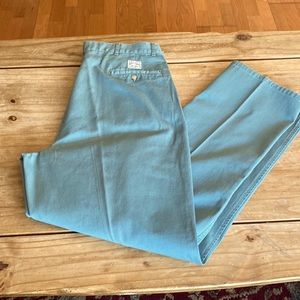 Polo by Ralph Lauren chinos; size 36w x32l; light green